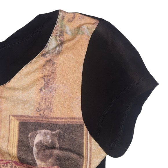 Vintage Y2K Royal Pug Graphic Tee | 6 Degrees | Size Medium - Picture 11 of 11